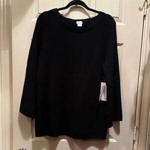 Chico Elegant Black Women's Sweater